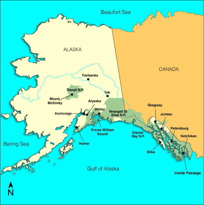 Alaska Map